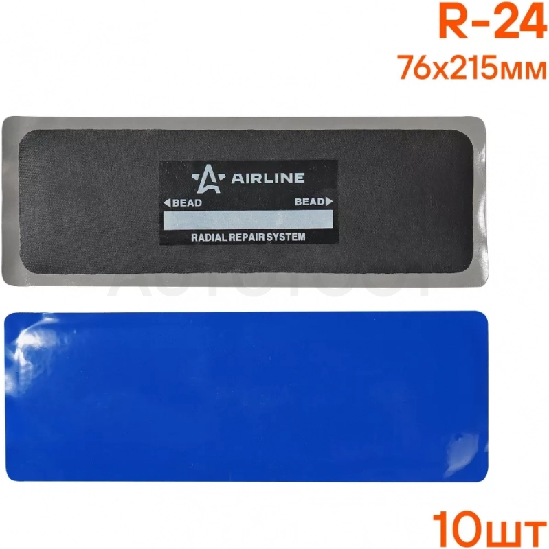 Пластырь кордовый, радиальный R-24 (76*215 мм) - Артикул ATRK71 - Производитель Airline - Фото, Отзывы, Цены