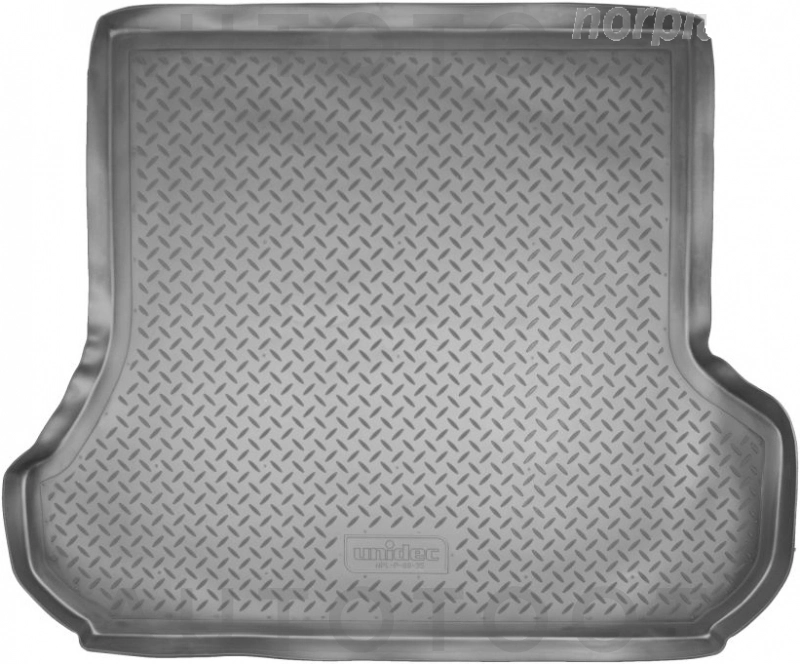 Коврик в багажник NORPLAST, черный, полиуретан 5 мест -  для TOYOTA LAND CRUISER, LEXUS LX470