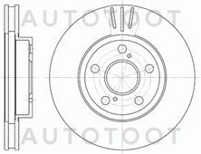 Диск тормозной передний D255mm -ST4351232300 Sat для TOYOTA ALLION, TOYOTA CALDINA, TOYOTA CARINA, TOYOTA CARINA E, TOYOTA CORONA, TOYOTA CELICA, TOYOTA CORONA PREMIO, TOYOTA OPA, TOYOTA VISTA, TOYOTA