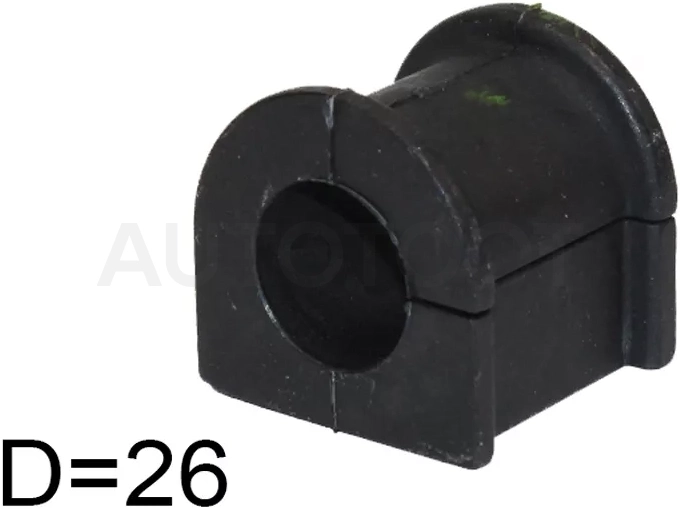Втулка стабилизатора Toyota Crown 95-07 / Lexus IS 98-05 / Toyota Altezza 98-05 / Crown Majesta 95-04 / Origin 00-01 / Progres 98-07 (Перед/ 26.00)