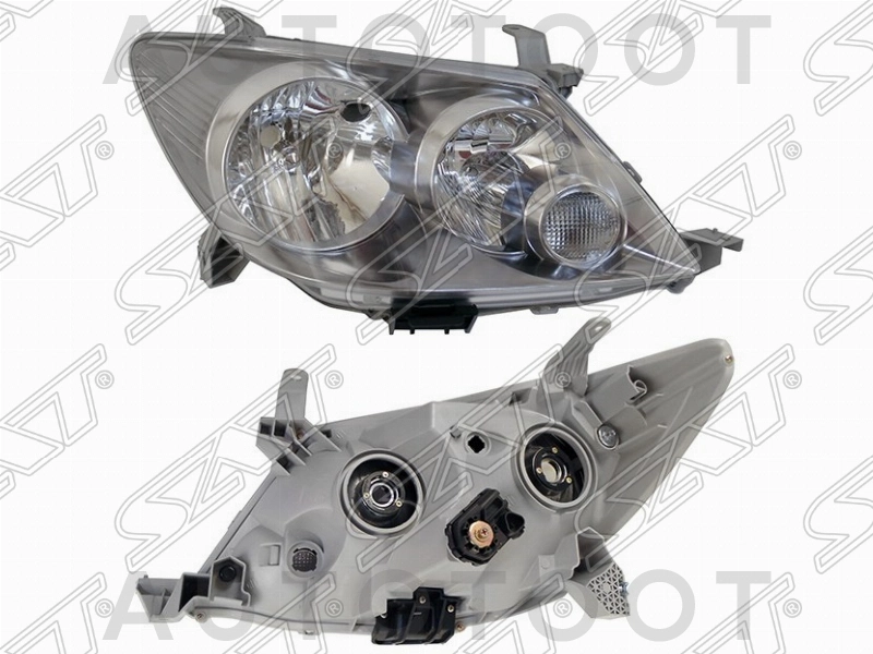 Фара правая -ST21211H8R Sat для TOYOTA FORTUNER