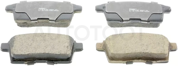 Колодки тормозные (Сзади) Mazda CX-7 06-12 / Ford Edge 06-14