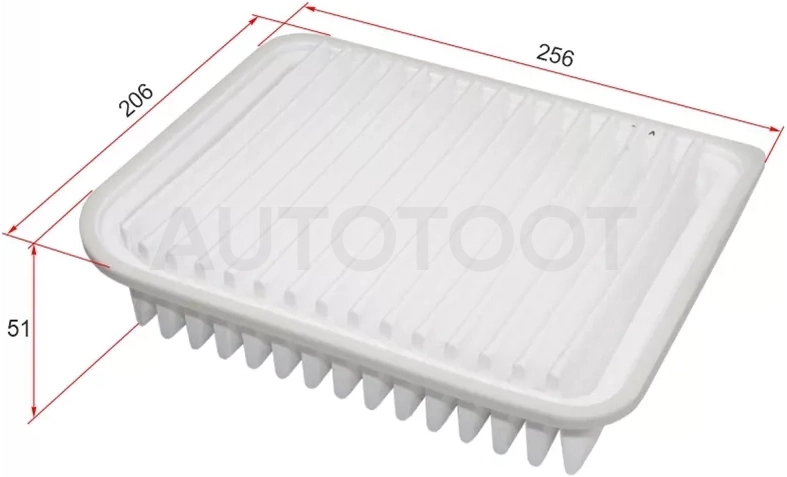 Фильтр воздушный MITSUBISHI ASX 10-/GALANT 08-/GRANDIS 04-10/LANCER 07-/OUTLANDER 10