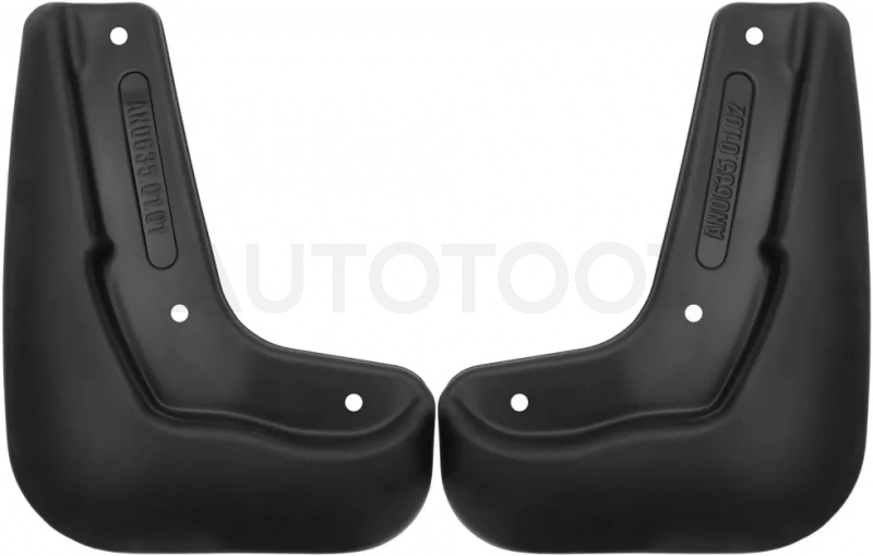 Брызговики передние для CHEVROLET Onix 2023 - 2 шт.(standard) / Шевроле Оникс
