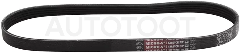 Ремень поликлиновой FORD FOCUS II 1,8/2,0 04-11/C-MAX 1,8/2,0 07-10/VOLVO S40 1,8/2,0 04-/C30 1,8/2,0
