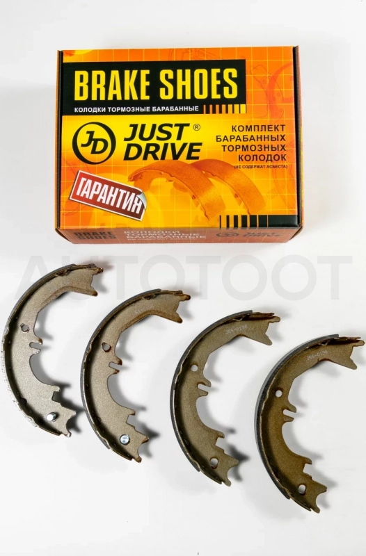 Колодки тормозные барабанные, задние - Артикул JBS0136 - Производитель Just Drive - Фото, Отзывы, Цены