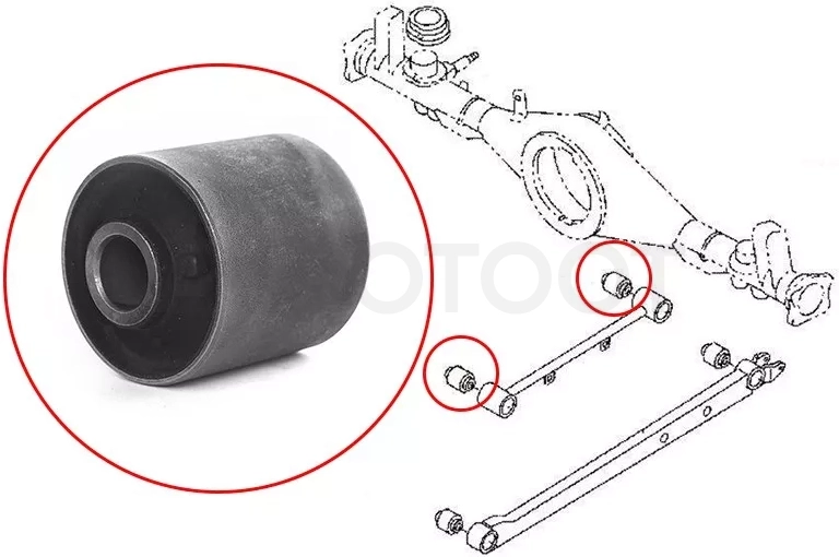 Сайлентблок рычага Toyota Probox 02- / Succeed 02-14