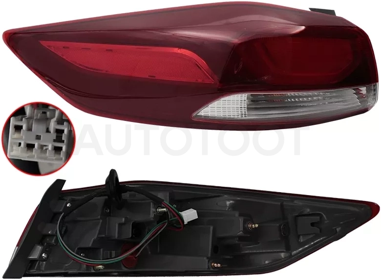Фонарь задний Hyundai Elantra 15-19 (Сзади/ Слева) - Артикул ST1211919L - Производитель Sat - Фото, Отзывы, Цены