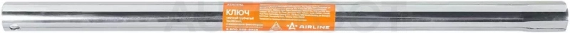Ключ свечной трубчатый 16мм, 350мм, резиновый фиксатор - Артикул ATAC016 - Производитель Airline - Фото, Отзывы, Цены