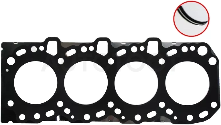 Прокладка головки блока 2KDFTV (T=0,95) DYNA/TOYOACE/FORTUNER/HIACE/HILUX 05