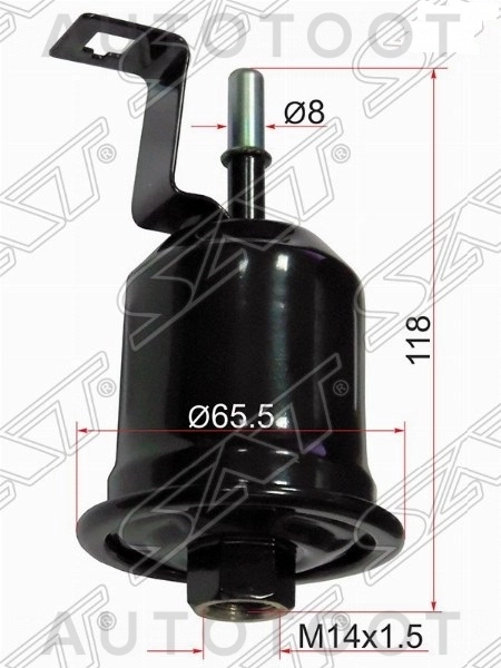 Фильтр топливный 3SFE / 1AZFSE -JDFT1146 Just Drive для TOYOTA NADIA, TOYOTA GAIA, TOYOTA IPSUM, TOYOTA PICNIC