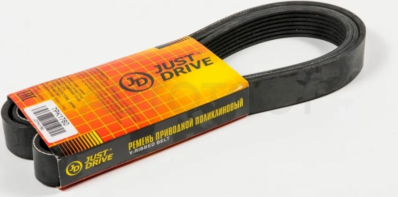 Ремень поликлиновый JD - Артикул 7PK1760 - Производитель Just Drive - Фото, Отзывы, Цены