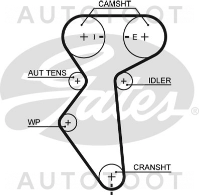 Комплект ГРМ 1.6/1.4 -PK1171 LYNXauto для CHEVROLET LACETTI, CHEVROLET AVEO, CHEVROLET CRUZE, CHEVROLET LANOS