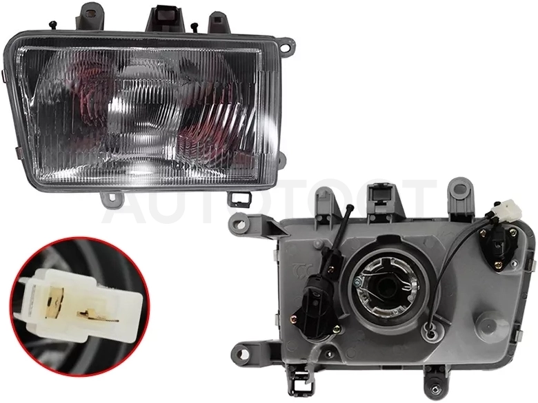 Фара Toyota Hilux Pick Up 91-94 / 4Runner 92-95 / Hilux Surf 91-95 (Слева)