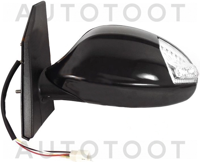 Зеркало левое (электрическое, с указателем поворота) -  для LIFAN SOLANO