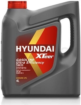 5W-20 Масло моторное синтетическое "Gasoline Ultra Efficiency 5W-20", 4л