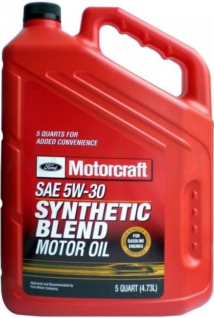 5W-30 Масло моторное полусинтетическое Synthetic Blend Motor Oil 5W-30