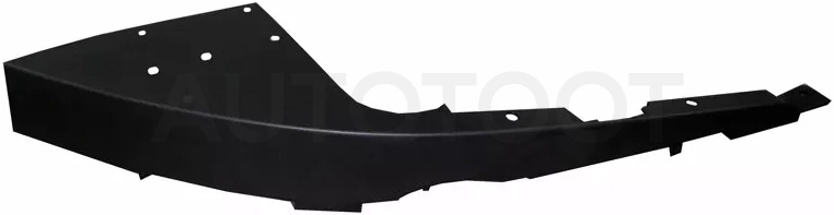 Спойлер бампера Nissan Murano 02-08 (Спереди/ Слева)