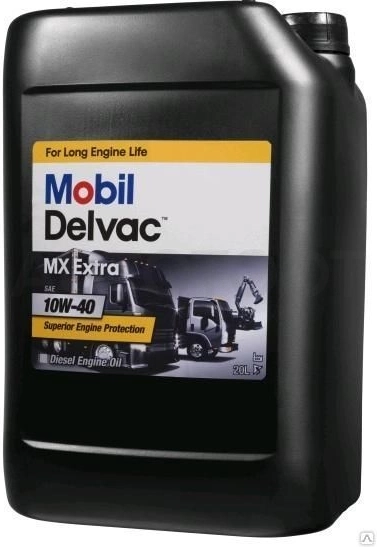 10W-40 Масло моторное синтетическое "DELVAC MX EXTRA ", 20л - Артикул 152673 - Производитель Mobil - Фото, Отзывы, Цены