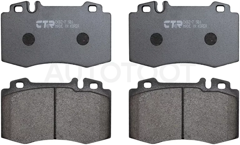 Колодки тормозные (Спереди) Mercedes-Benz C-Class 00-08 / E-Class 02-09 / M-Class 97-05 / S-Class 98-05