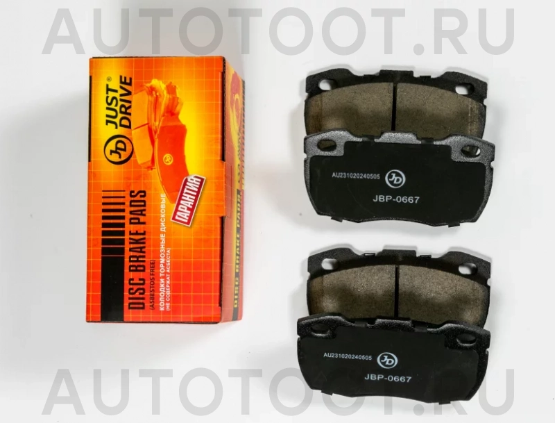 Колодки тормозные дисковые передние GDB1452 - Артикул JBP0667 - Производитель Just Drive - Фото, Отзывы, Цены