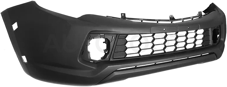Бампер передний Mitsubishi L200 15-19 (Под ПТФ/ Под расширитель(и))