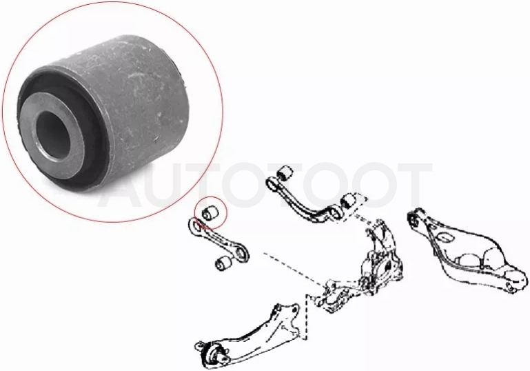 Сайлентблок Mazda 6 02-12 / 6 MPS 05-07 (Справа=Слева) - Артикул STGS1D28500ABU - Производитель Sat - Фото, Отзывы, Цены