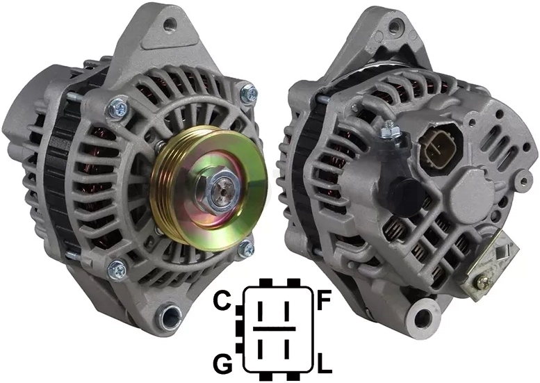 Генератор HONDA CIVIC VI 1.5 95-01 D15Z/HR-V 1.6 99-05 D16W/LOGO 1.3 99-02 D13B7 12V 70A