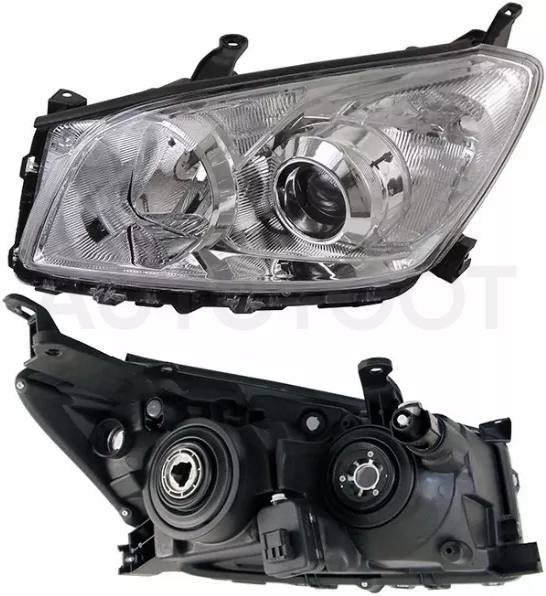 Фара Toyota RAV4 (XA30) 08-13 (Слева/ Галоген/ С электрокорректором)