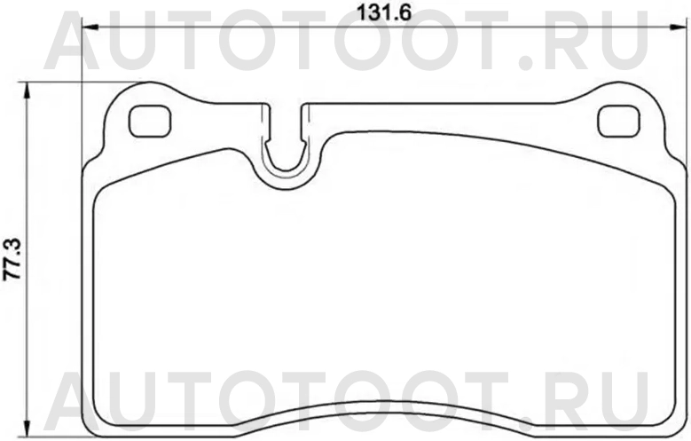Колодки тормозные (Спереди) Volkswagen Touareg 02-18 - Артикул P85110 - Производитель Brembo - Фото, Отзывы, Цены