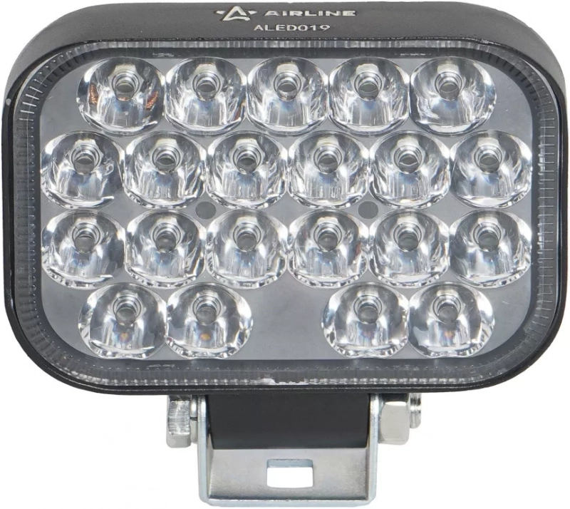 Фара светодиод. прямоугольная, 21LED, направленный свет, 21Вт, 108х80х35мм, 12/24В, PLUS - Артикул ALED019 - Производитель Airline - Фото, Отзывы, Цены