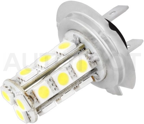 Лампа светодиодная H7 12V SKYWAY 18 SMD, 1-конт Белая