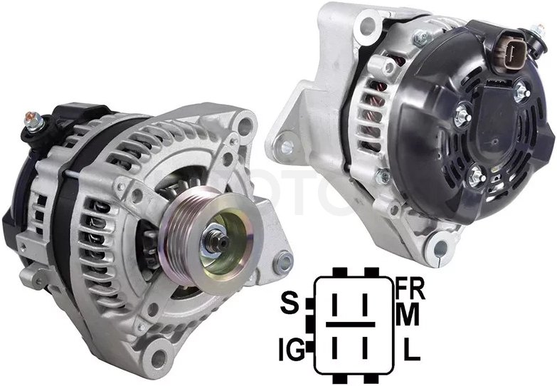 Генератор TOYOTA TUNDRA 07-/LAND CRUISER 06-/LEXUS GX470 03-/LX470 4.7 12V 130A 06