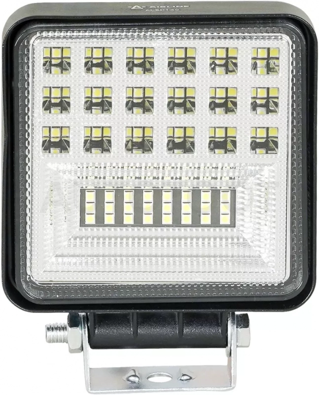 Фара светодиод. квадратная, 42LED, комбин. свет, 21Вт, 108х108х37мм, 12/24, PLUS - Артикул ALED140 - Производитель Airline - Фото, Отзывы, Цены