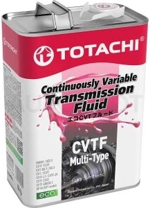 CVT масло трансмиссионное синтетическое TOTACHI CVT MULTI-TYPE 4л