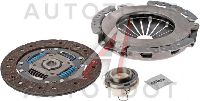 Комплект сцепления -W03215C Krafttech для CHEVROLET NIVA
