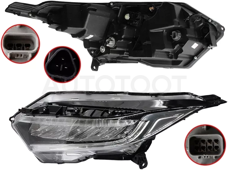 Фара Honda Vezel 18-21 (Слева/ LED) - Артикул ST217100622L - Производитель Sat - Фото, Отзывы, Цены