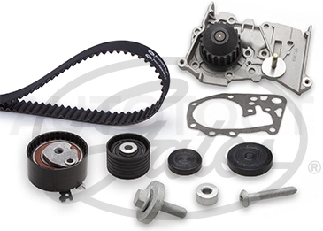 Комплект ГРМ с помпой 1, 6 -KP45671XS Gates для RENAULT LAGUNA