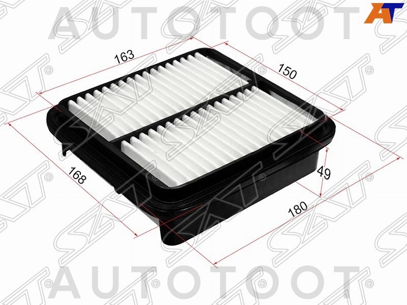 Фильтр воздушный -JDA179 Just Drive для TOYOTA TERCEL, TOYOTA STARLET, TOYOTA RAUM