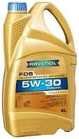 5W-30 Масло моторное RAVENOL FDS 4л ПАО синтетика