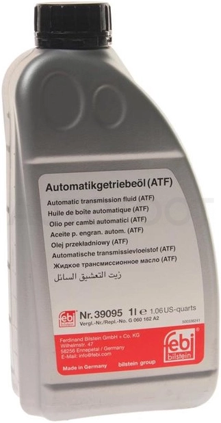 ATF Масло трансмиссионное ATF для АКПП VW AUDI 1л FEBI 39095