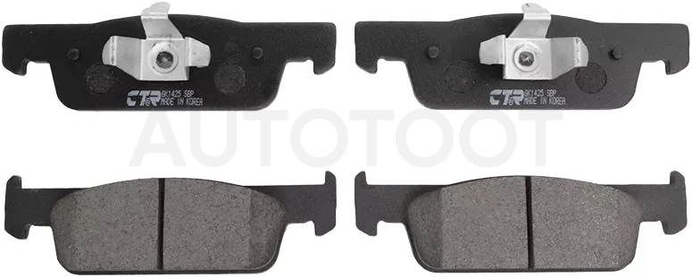 Колодки тормозные (Спереди) Renault Logan 09-22 / Sandero 14-18 / Dacia Logan 12-19 / Sandero 12-19 / Renault Clio 12-16 / Logan Stepway 18- / Smart Forfour 14- / Fortwo 14