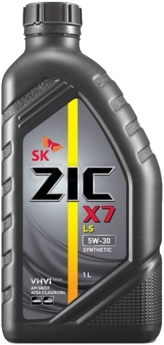 5W-30 SN 1л масло моторное ZIC X7 LS синтетика