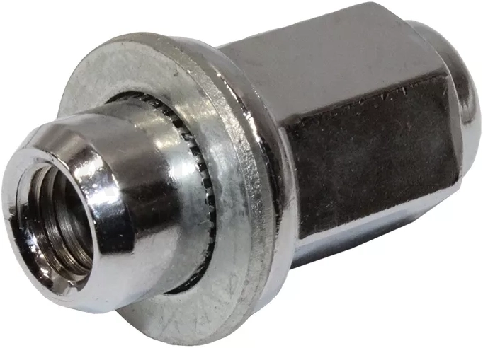 Гайка колесная TOYOTA 12*1,5 закрытая с шайбой - Артикул 9094201058 - Производитель Toyota - Фото, Отзывы, Цены