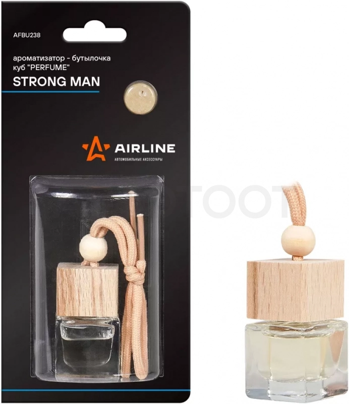 Ароматизатор-бутылочка куб "Perfume" STRONG MAN - Артикул AFBU238 - Производитель Airline - Фото, Отзывы, Цены