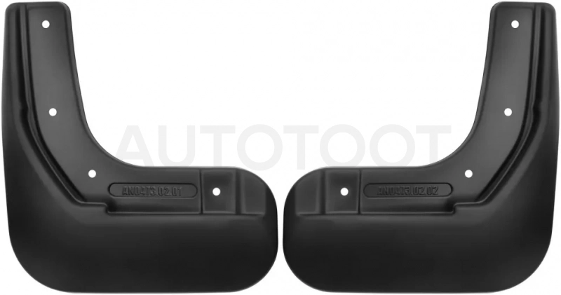 Брызговики задние для BAIC U5 Plus 2023 - 2 шт.(standard) / БАИК У5 Плюс