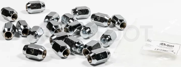 Гайка 12x1,25 (NISSAN, SUBARU) стандартный конус, средняя, ключ D=21 - Артикул JEN0009 - Производитель Just Drive - Фото, Отзывы, Цены