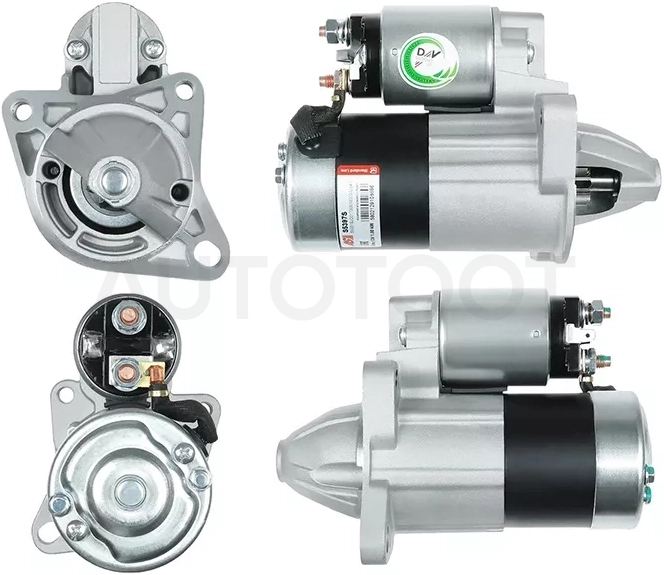 Стартер Kia Rio 00-05 / Spectra 00-11 (1 kW/ Z=8) - Артикул S5397S - Производитель AS-PL - Фото, Отзывы, Цены