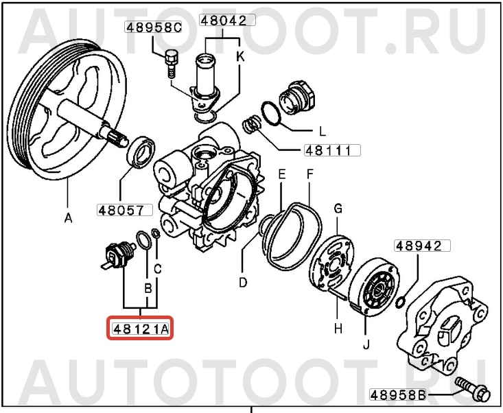 Датчик давления масла ГУР -HEZ1322HSP Motorherz для MITSUBISHI LANCER, MITSUBISHI OUTLANDER