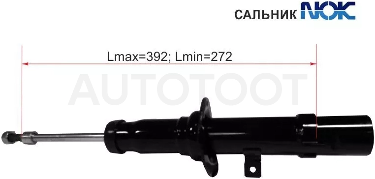 Стойка передняя Toyota Crown 95-07 / Mark II 92-04